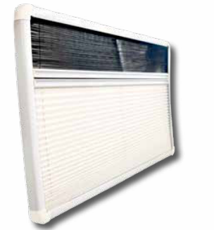 YA-RWT-04 CARAVAN TOP-HUNG HINGED CURVED WINDOW