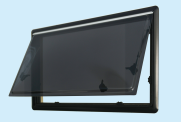YA-WT-01 Caravan Square Corner Side-hinged Window