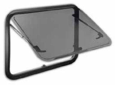 YA-RWT-04 CARAVAN TOP-HUNG HINGED CURVED WINDOW