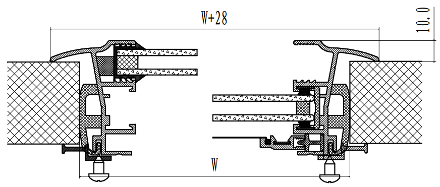 YA-D-01Caravan Side Sliding Window
